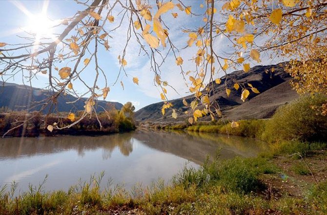 ARAS NEHRİ'NDE RENK CÜMBÜŞÜ