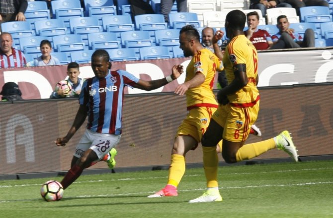 KAYSERİSPOR İLE TRABZONSPOR 41. RANDEVUDA