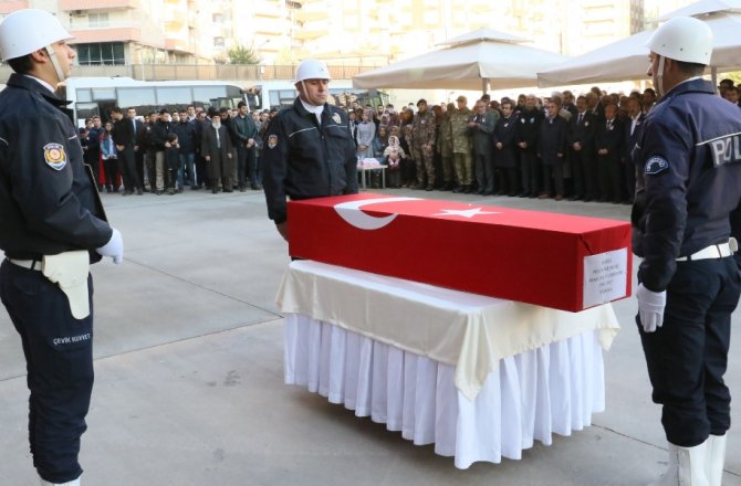 DİYARBAKIR ŞEHİDİ MEMLEKETİNE UĞURLANDI