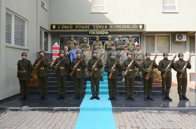 GENELKURMAY BAŞKANI YÜKSEKOVA’DA