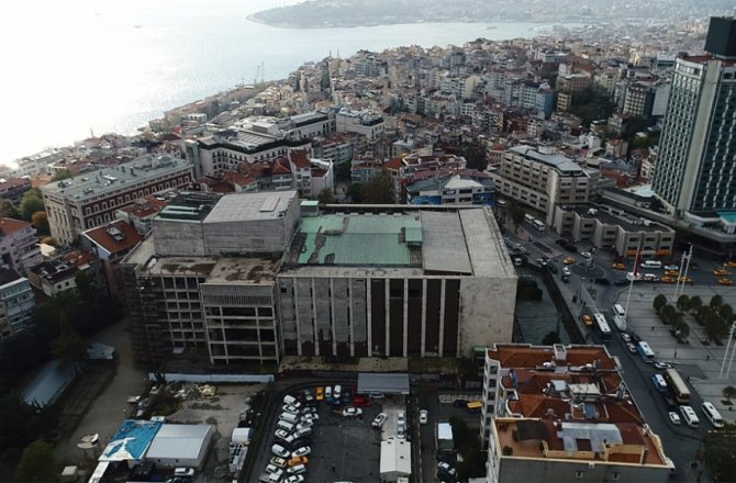 AKM YIKILMADAN ÖNCE SON KEZ HAVADAN GÖRÜNTÜLENDİ