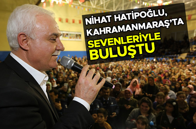 PROF. DR. NİHAT HATİPOĞLU, SEVENLERİYLE BULUŞTU