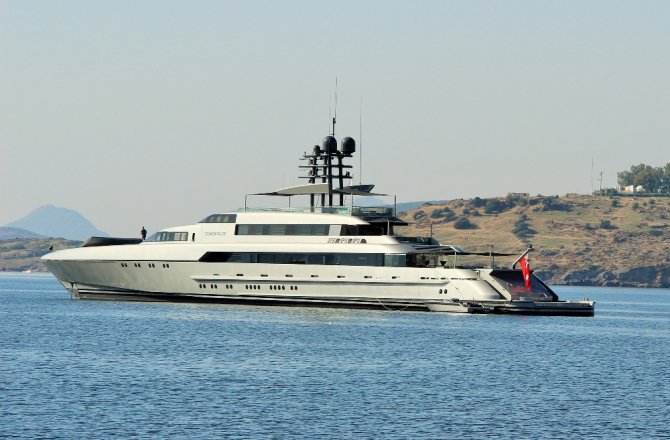 DÜNYANIN EN HIZLI ALÜMİNYUM YATI ’YÜZEN SARAY’ BODRUM’DA