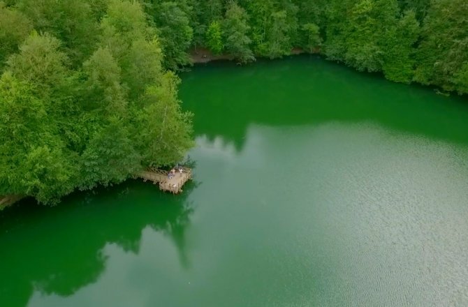 MUHTEŞEM GÜZELLİKLER HAVADAN GÖRÜNTÜLENDİ