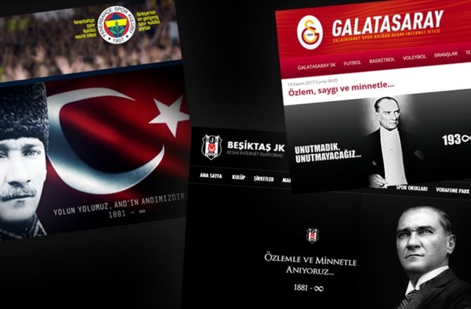 SPOR KULÜPLERİ BÜYÜK ÖNDER ATATÜRK'Ü ANDI