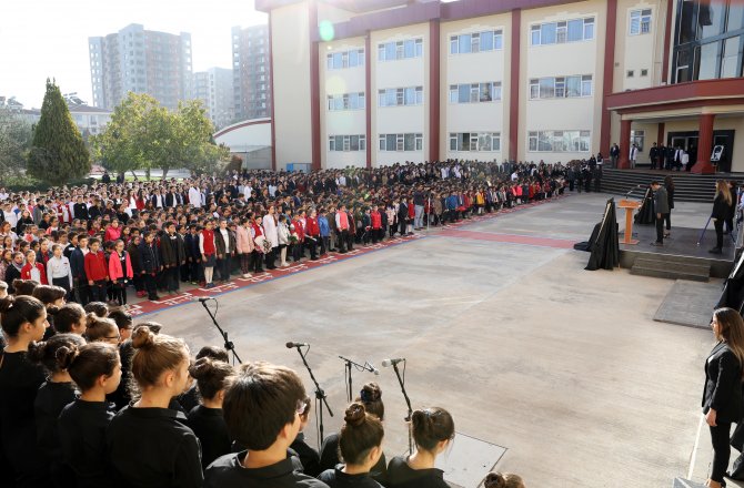 BÜYÜK ÖNDER ATATÜRK ÖZEL SANKO OKULLARI’NDA DA ANILDI