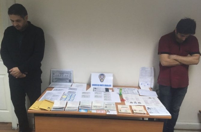 VİZE DOLANDIRICILARI YAKALANDI