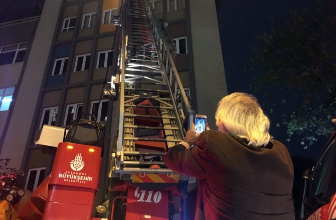 ÖZEL OKULDA YANGIN PANİĞİ