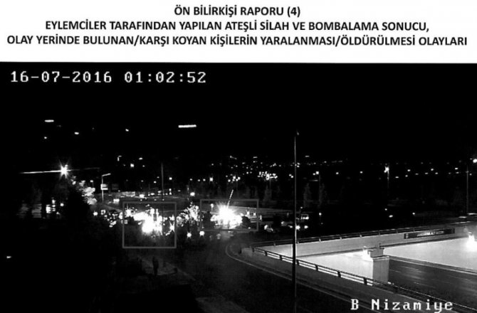 GÖZÜ DÖNMÜŞ DARBECİLERİN VATANDAŞLARA ATEŞ ETME ANI BİLİRKİŞİ RAPORUNDA