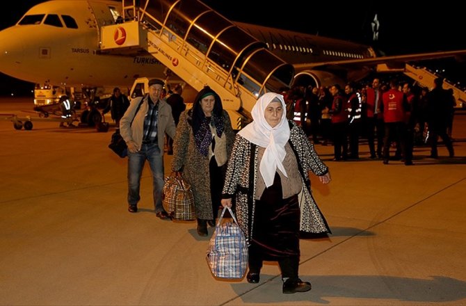AHISKA TÜRKLERİNİN SON KAFİLESİ ÖZ VATANLARINA KAVUŞTU