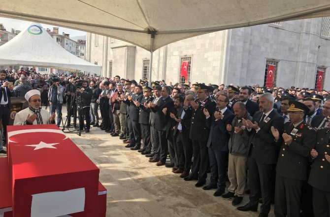 ORDU ŞEHİDİNİ UĞURLADI