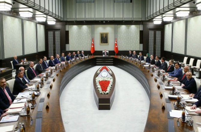 BAKANLAR KURULU TOPLANDI
