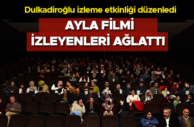 AYLA İZLEYENLERİ AĞLATTI