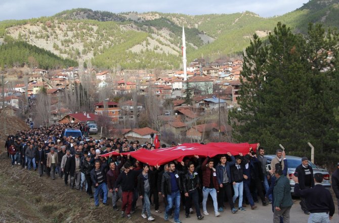 ŞEHİT İMAM SON YOLCULUĞUNA UĞURLANDI
