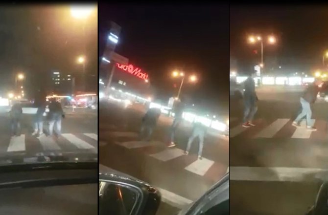 KIRMIZI IŞIKTA BİRDİRBİR OYNADILAR