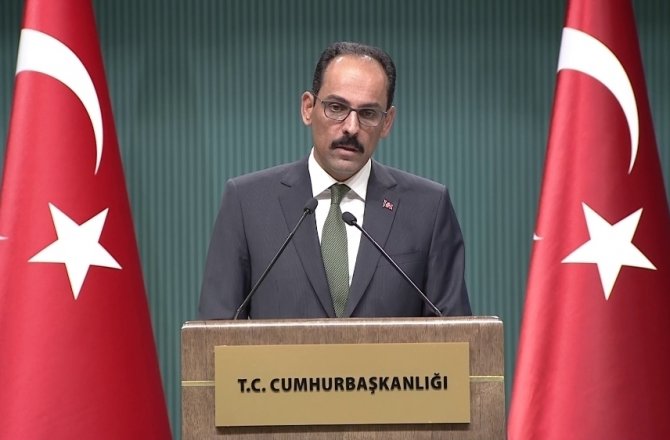 CUMHURBAŞKANLIĞI SÖZCÜSÜ KALIN’IN "PENTAGON" AÇIKLAMASI