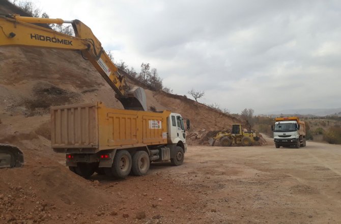 GRUP YOLLARINDA STABİLİZE ÇALIŞMASI DEVAM EDİYOR