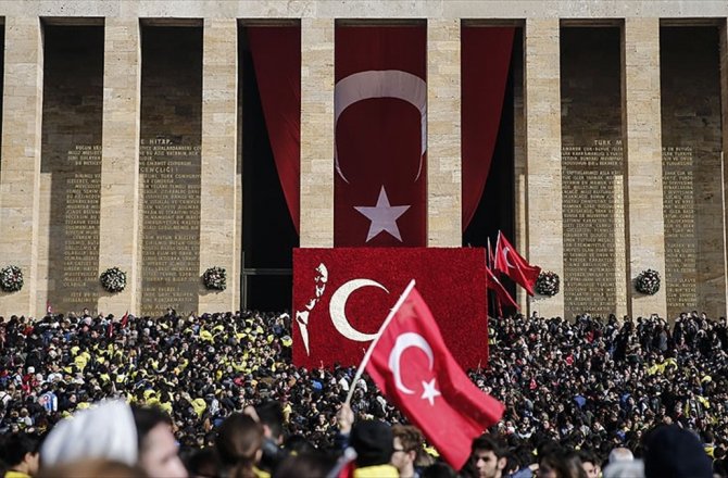 ANITKABİR'İ 6 MİLYONU AŞKIN KİŞİ ZİYARET ETTİ