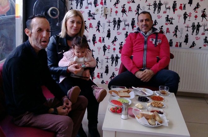 HALUK LEVENT’TEN BORCUNU ÖDEDİĞİ RECEP SERT’E ZİYARET