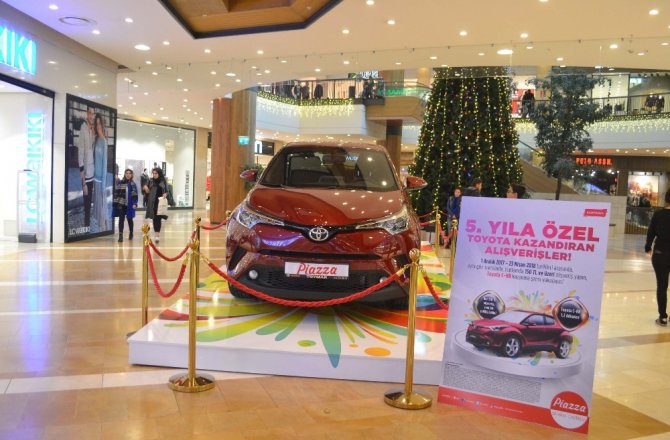 150 TL’LİK ALIŞVERİŞE SIFIR KİLOMETRE OTOMOBİL HEDİYE