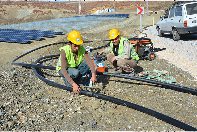 DAĞLICA DÜZENLİ ŞEBEKEYE KAVUŞUYOR