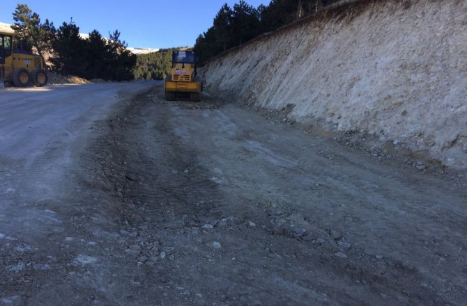 YALNIZ ARDIÇ YOLU DA GENİŞLETİLİYOR