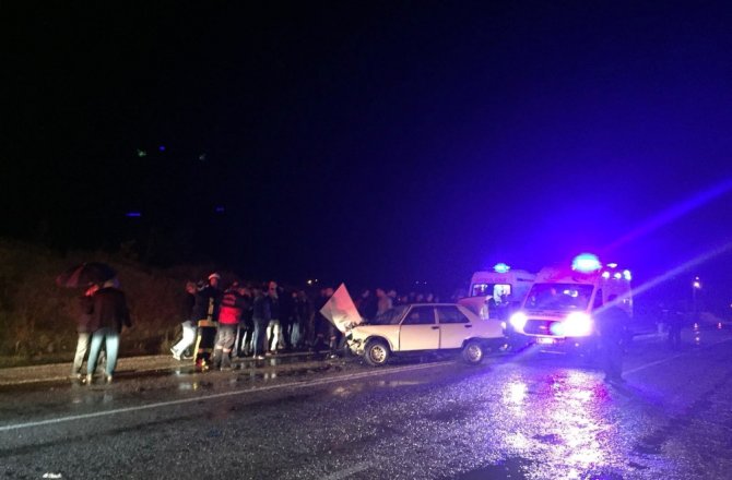 KAZADAN KURTULDU AMA YARALILARA YARDIM EDERKEN...