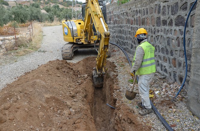 İÇME SUYU ÇALIŞMALARI TAMAMLANDI