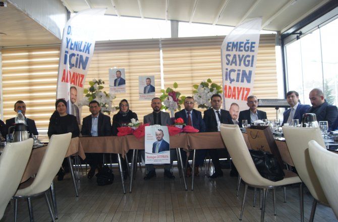  “SÖZLERİNİ YERİNE GETİRMEDİKLERİ İÇİN ADAY OLDUM”