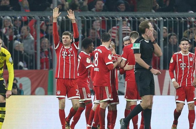 BAYERN MÜNİH ÇEYREK FİNALDE