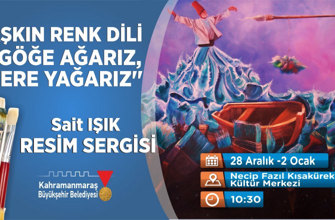 AŞKIN RENK DİLİ RESİM SERGİSİ