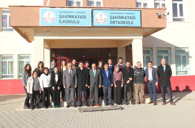 MİLLÎ EĞİTİM MÜDÜRÜ AKKURT, ŞAHİNKAYASI OKULLARINDA