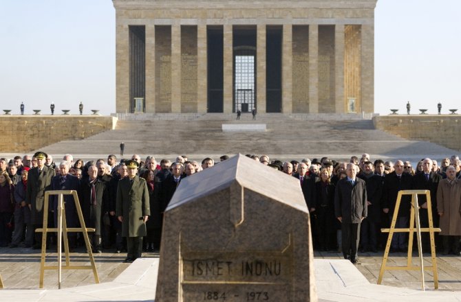 İSMET İNÖNÜ ANILDI