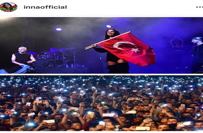 INNA‘DAN TÜRKİYE’DEKİ HAYRANLARINA YENİ YIL MESAJI