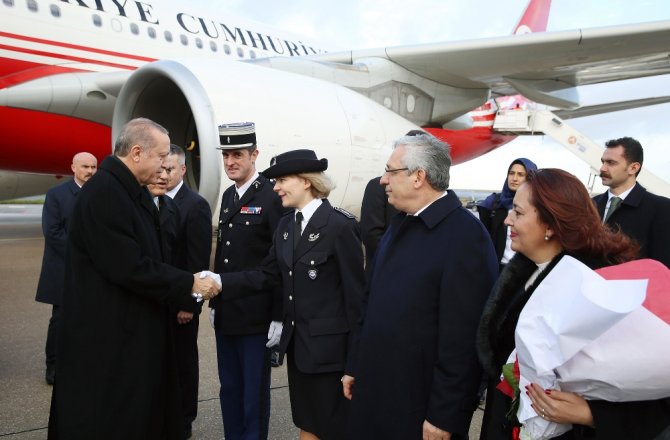 CUMHURBAŞKANI ERDOĞAN, FRANSA’DA