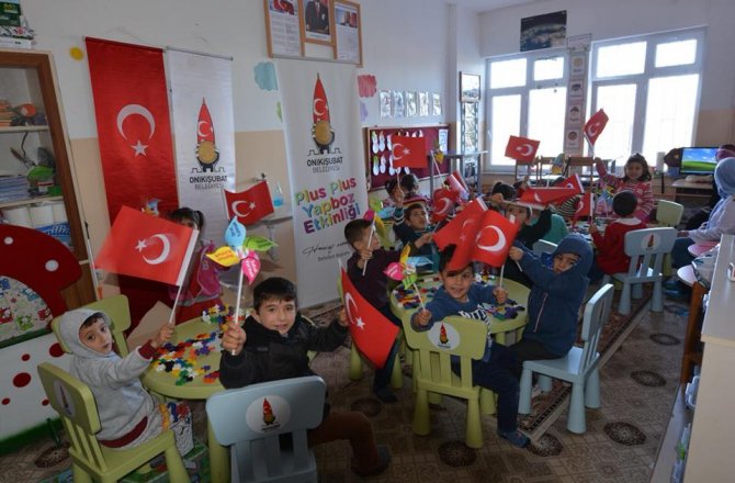 ONİKİŞUBAT BELEDİYESİ ÇOCUKLAR İÇİN ETKİNLİK DÜZENLEDİ