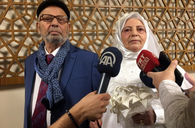 DAMAT 82, GELİN 78 YAŞINDA