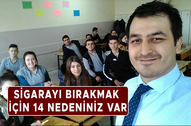 SİGARAYI BIRAKMAK İÇİN 14 NEDENİNİZ VAR