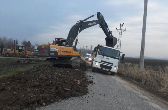 ÇİĞDEMTEPE GRUP YOLUNDA ÇALIŞMA