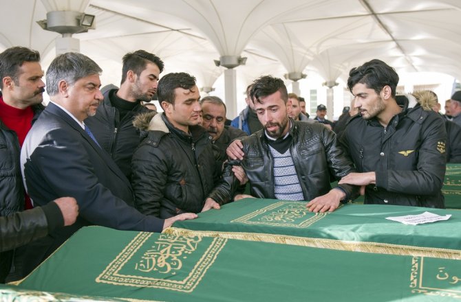 Kaza ölen Türkmenler Ankara’da son yolculuğuna uğurlandı