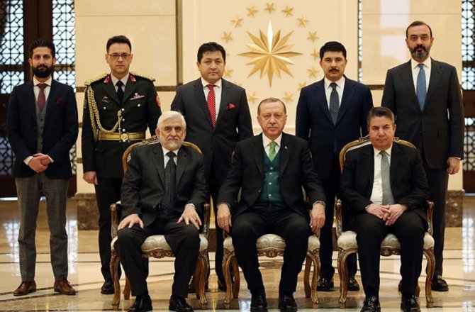 Erdoğan, Afgan Büyükelçiyi kabul etti
