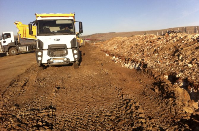 KIZKAPANLI GRUP YOLUNDA GENİŞLETME ÇALIŞMALARI DEVAM EDİYOR