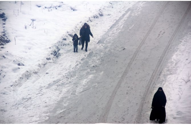 Yurttan kış manzaraları