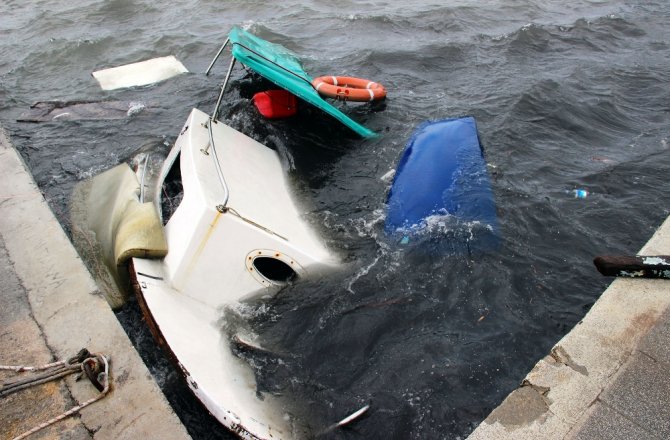 Bodrum’u fırtına vurdu