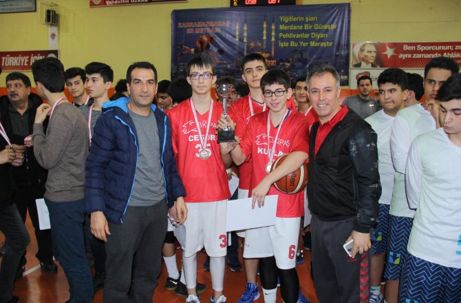 OKUL SPORLARI BASKETBOL B GRUBU İL BİRİNCİLİĞİ TURNUVASI TAMAMLANDI
