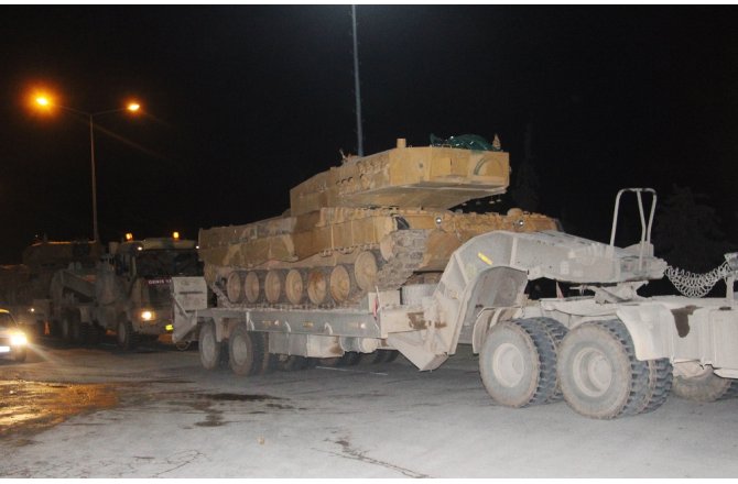 Türk tankları Suriye’ye geçiyor