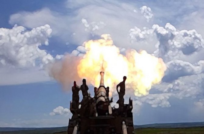 Obüsler terör yuvalarını vuruyor