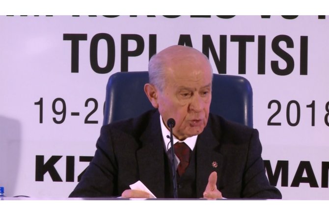 Bahçeli sert konuştu: Mondros artıkları