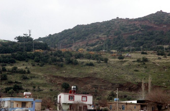 Kara harekatının başlangıç bölgesi böyle görüntülendi