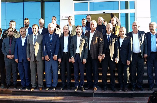 AK PARTİ MİLLETVEKİLLERİNDEN ATSO’YA ZİYARET